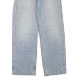 CARHARTT Mens Regular Fit Light Blue Denim Jeans W40 L33 Button Closure Cotton