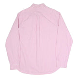 RALPH LAUREN Mens Pink & White Check Shirt XL Long Sleeve Button Collar