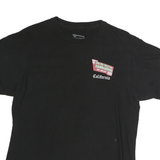 IN N OUT Mens Black California Graphic T-Shirt M Short Sleeve Crew Neck Retro