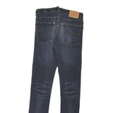 LEVI'S 519 Womens Jeans Blue Regular Skinny Denim Medium W27 L31 Classic Zip