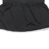 ADIDAS Womens Black Mini Polyester Skirt L Sports Tennis Casual Activewear