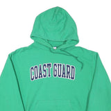 CHAMPION Mens Green Coast Guard Pullover Hoodie M