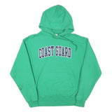 CHAMPION Mens Green Coast Guard Pullover Hoodie M