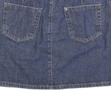 AMERICAN EAGLE Womens Blue Denim Mini Skirt Cotton Blend S Casual Summer Style