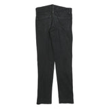 LEVI'S 511 BIG E Mens Slim Black Denim Medium W30 L32 Jeans Cotton Blend Zip