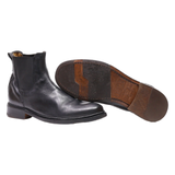 FLOYD Ankle Boots Black Leather Mens UK 7