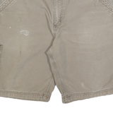 CARHARTT Mens Shorts Beige Casual Cotton Blend M W34 Workwear Pocketed