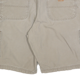 CARHARTT Mens Shorts Beige Casual Cotton Blend M W34 Workwear Pocketed