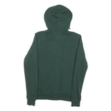 NIKE Mens Green Athletics Full Zip Hoodie M Sportswear Casual Cotton Blend