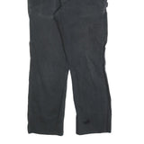CARHARTT Mens Cotton Blend Black Regular Fit Straight Leg Trousers W32 L29