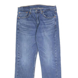 LEVI'S 505 Mens Jeans Blue Regular Straight Denim Medium W32 L30 Classic Fit Zip