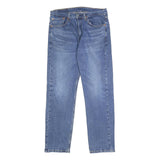 LEVI'S 505 Mens Jeans Blue Regular Straight Denim Medium W32 L30 Classic Fit Zip