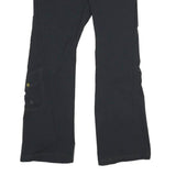 ATHLETA Womens Polyamide Blend Black Regular Fit Straight Leg Trousers W30 L30