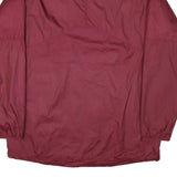 NIKE Mens Maroon Pasadena City College Football Track Jacket L Polyester Blend