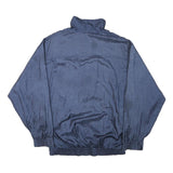 ALUMCOTT Mens Blue Nylon Jacket XL Polyester Blend Zip Closure Lightweight