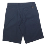 DICKIES Mens Shorts Blue Casual Cotton Blend M W32 Workwear Durable