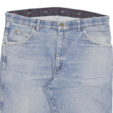 WRANGLER Mens Shorts Blue Casual Denim 2XL W36 Cotton Blend Relaxed Fit