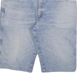WRANGLER Mens Shorts Blue Casual Denim 2XL W36 Cotton Blend Relaxed Fit