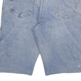 WRANGLER Mens Shorts Blue Casual Denim 2XL W36 Cotton Blend Relaxed Fit