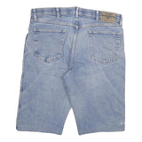 WRANGLER Mens Shorts Blue Casual Denim 2XL W36 Cotton Blend Relaxed Fit