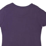 NIKE Womens Purple Graphic T-Shirt XL Short Sleeve Crew Neck Just Do It