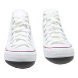 CONVERSE Chuck Taylor All Star Womens High Top Trainers White Canvas UK 5