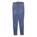 LEVI'S 720 Womens Slim Blue Denim Medium Jeans W25 L30 Stretch Cotton Blend