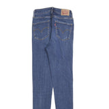 LEVI'S 721 Womens Slim Skinny Denim Medium Blue Jeans W26 L32 Classic Cotton
