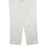 DOCKERS Mens Regular Fit Beige Cotton Blend Zip Trousers W36 L34 Classic