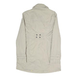 ESPRIT Womens Beige Button Jacket UK 10 Polyester Blend Classic Timeless