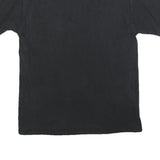 CHAMPION Mens Black Classic T-Shirt M Short Sleeve Crew Neck Chest Logo
