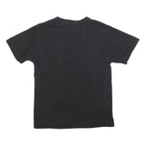 CHAMPION Mens Black Classic T-Shirt M Short Sleeve Crew Neck Chest Logo