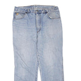 GOLD RIVER Mens Jeans Blue Regular Straight Denim Light W34 L28 Casual Classic