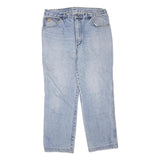 GOLD RIVER Mens Jeans Blue Regular Straight Denim Light W34 L28 Casual Classic