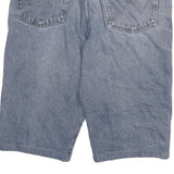 WRANGLER Mens Blue Denim Casual Shorts XL W32 Cotton Blend Relaxed Fit