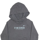 NIKE Womens Grey Finisher Pullover Hoodie XL Running Training Sports Sweatshirt