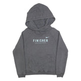 NIKE Womens Grey Finisher Pullover Hoodie XL Running Training Sports Sweatshirt