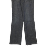 CALVIN KLEIN JEANS Womens Regular Fit Dark Blue Denim Jeans W28 L32 Stylish Zip