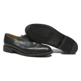 MARBOT Mens Leather Lace-Up Derby Shoes Black UK 9 Classic Formal Footwear