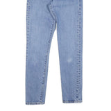 WRANGLER Womens Jeans Blue Slim Skinny Denim Light W34 L27 Stylish Button Fly