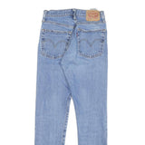 WRANGLER Womens Jeans Blue Slim Skinny Denim Light W34 L27 Stylish Button Fly