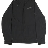 HELLY HANSEN Womens Black Outdoor Jacket S Cotton Blend Zip Hooded Plain