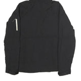 HELLY HANSEN Womens Black Outdoor Jacket S Cotton Blend Zip Hooded Plain