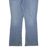 CARHARTT Womens Slim Blue Denim Jeans W36 L30 Classic Straight Cotton Blend Zip