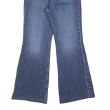 LEVI'S Big E Womens Jeans Blue Regular Flared Denim Medium W27 L29 Vintage Style