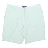 CHAPS Mens Shorts Light Green Casual Plain L W36 Summer Wear