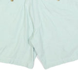 CHAPS Mens Shorts Light Green Casual Plain L W36 Summer Wear