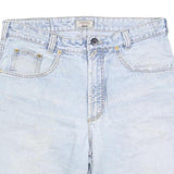 JOKER Mens Shorts Blue Casual Denim M W34 Light Wash Cotton Blend Comfort