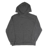 REEBOK Womens Grey Pullover Hoodie M Rbk Logo Casual