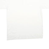 IZOD Mens White Short Sleeve Plain Polo Shirt L Cotton Casual Classic